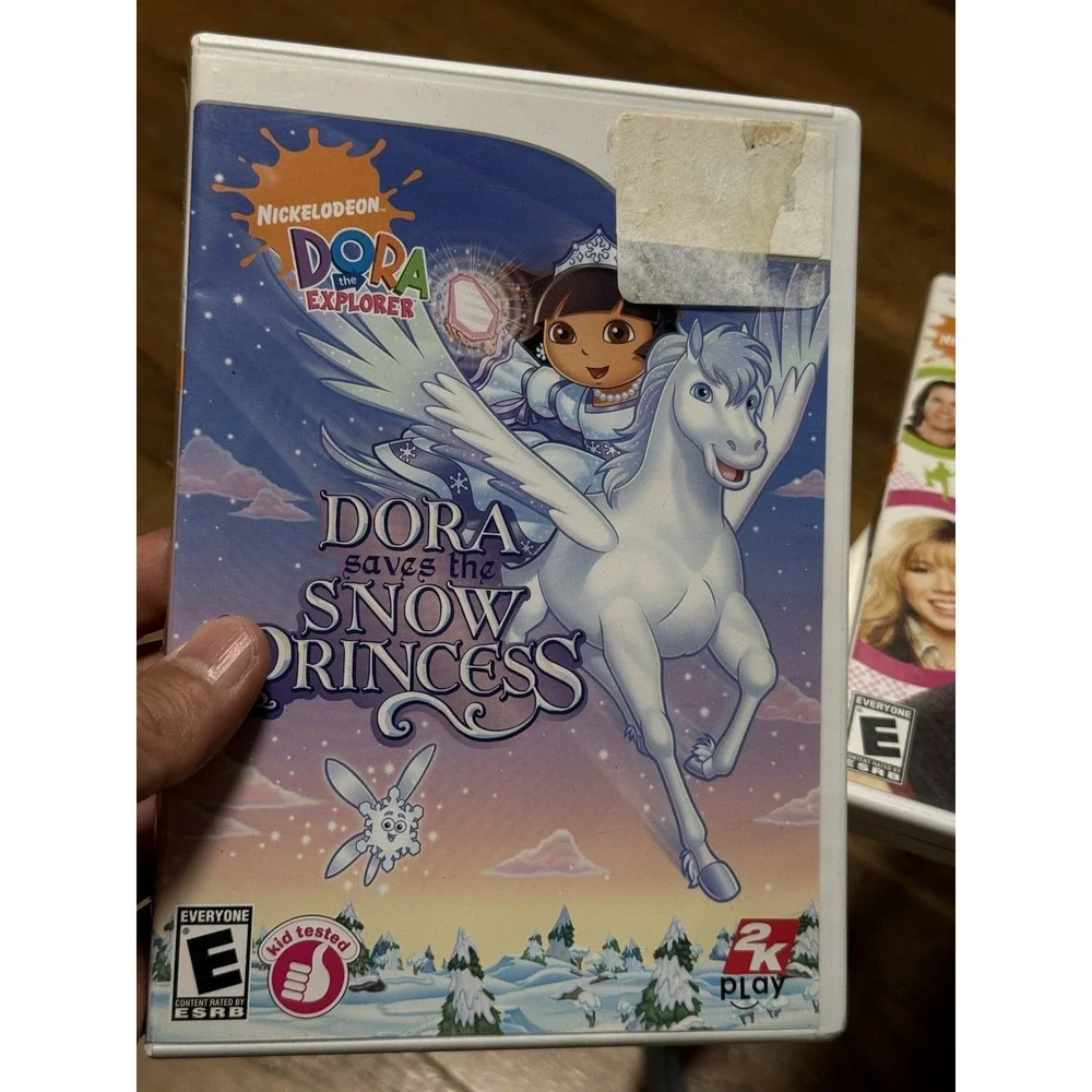 Nintendo Wii Games Lot Of 4 , I Carly, Dora, Wreck It Ralph, Just Dance 4